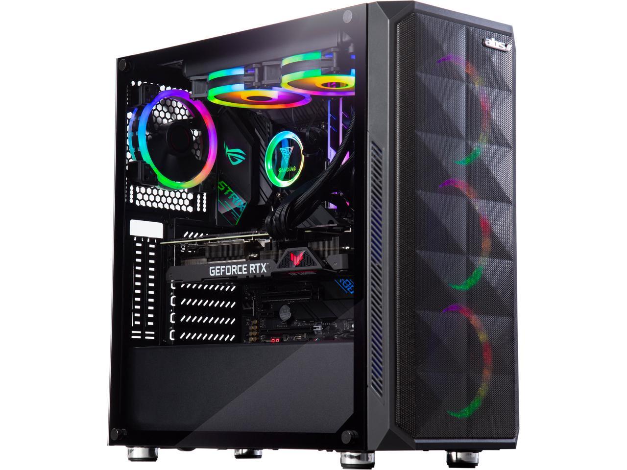 ABS Gladiator Gaming PC - Intel i9 10850K - GeForce RTX 3080 - G.Skill  TridentZ RGB 32GB DDR4 3200MHz - 1TB Intel M.2 NVMe SSD - RGB AIO 240MM